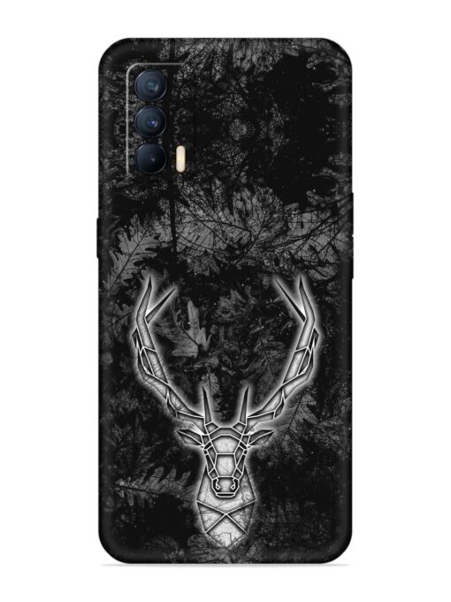 Ancient Deer Embossed Soft Silicone Case for Realme X7 (5G) Zapvi