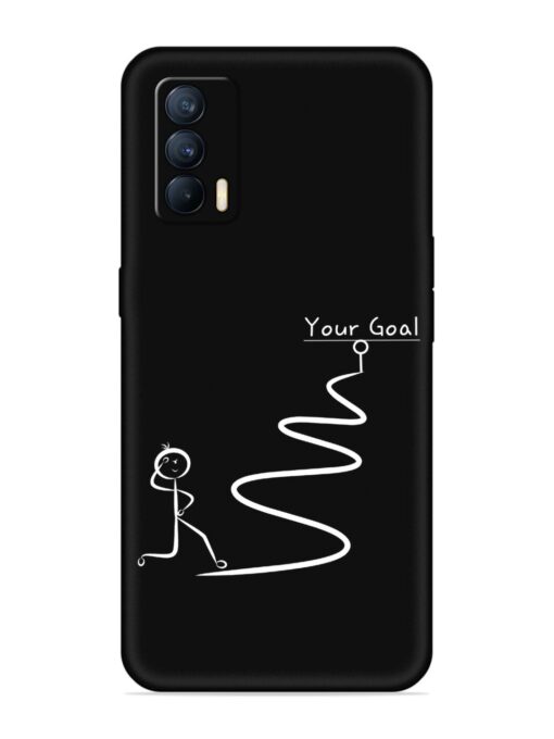 Your Goal Embossed Soft Silicone Case for Realme X7 (5G) Zapvi