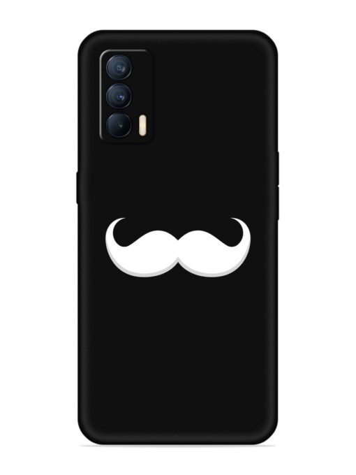 Mustache Vector Embossed Soft Silicone Case for Realme X7 (5G) Zapvi