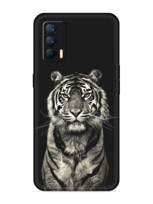 Tiger Art Embossed Soft Silicone Case for Realme X7 (5G)