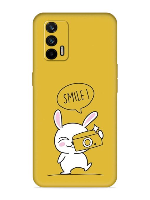 Hey Smile Please Embossed Soft Silicone Case for Realme X7 Max (5G)