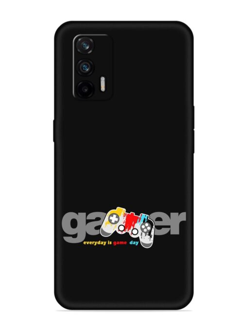 Gamer Everyday Game Embossed Soft Silicone Case for Realme X7 Max (5G) Zapvi