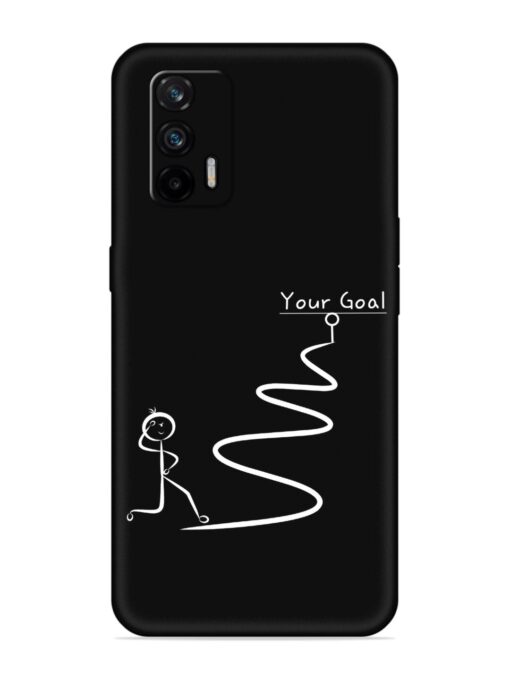 Your Goal Embossed Soft Silicone Case for Realme X7 Max (5G) Zapvi