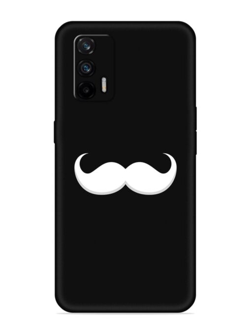 Mustache Vector Embossed Soft Silicone Case for Realme X7 Max (5G)