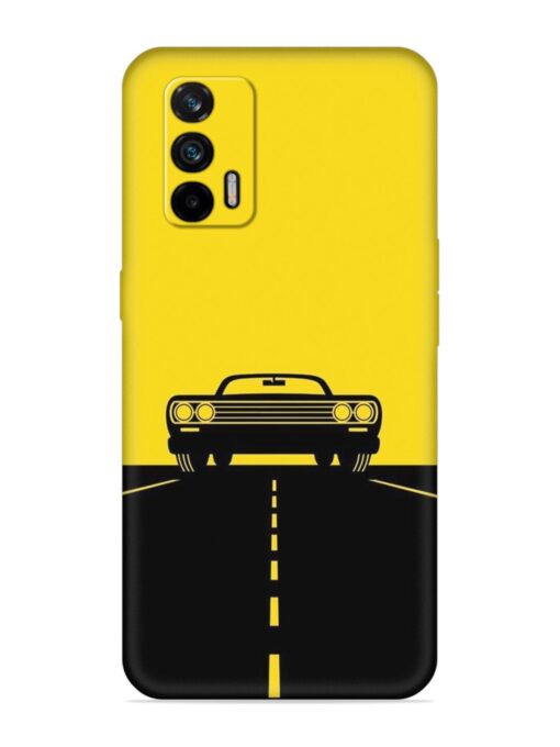 Classic Car Embossed Soft Silicone Case for Realme X7 Max (5G)