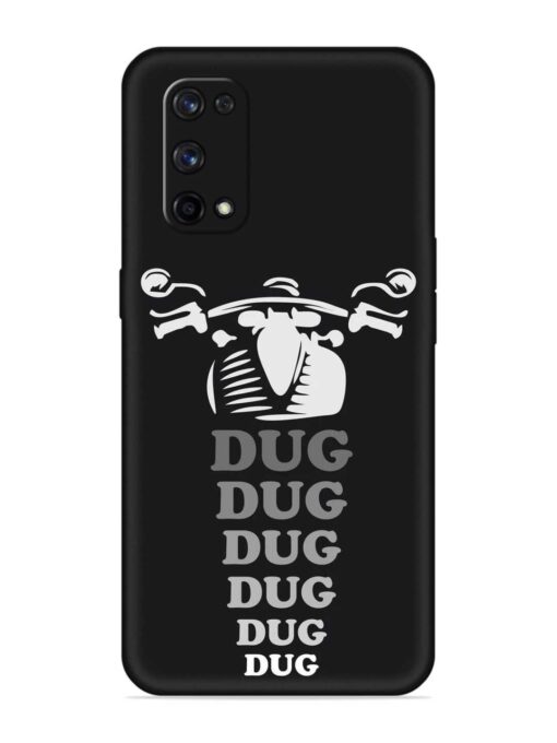 Dug Dug Dug Embossed Soft Silicone Case for Realme X7 Pro (5G) Zapvi