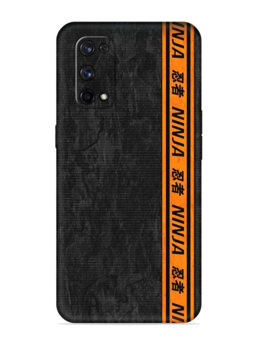 Ninja Srtips Embossed Soft Silicone Case for Realme X7 Pro (5G) Zapvi