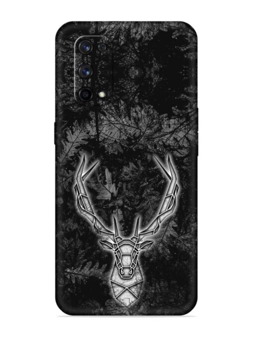 Ancient Deer Embossed Soft Silicone Case for Realme X7 Pro (5G) Zapvi