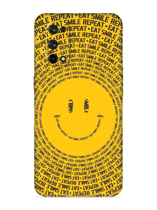 Smiley Embossed Soft Silicone Case for Realme X7 Pro (5G) Zapvi