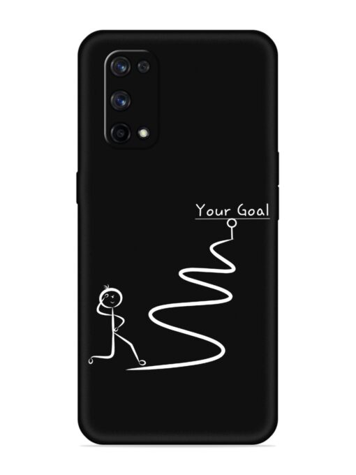 Your Goal Embossed Soft Silicone Case for Realme X7 Pro (5G) Zapvi