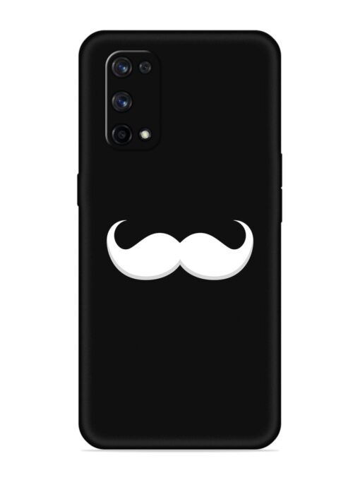 Mustache Vector Embossed Soft Silicone Case for Realme X7 Pro (5G) Zapvi