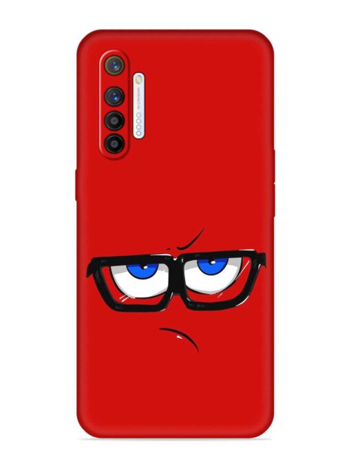 Rad Angry Face Embossed Soft Silicone Case for Realme Xt