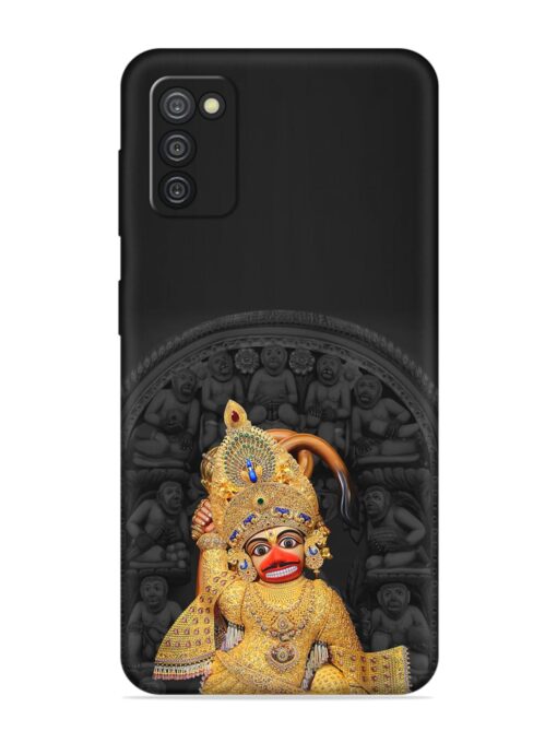 Indian Gold Hanuman Embossed Soft Silicone Case for Samsung Galaxy A03S Zapvi