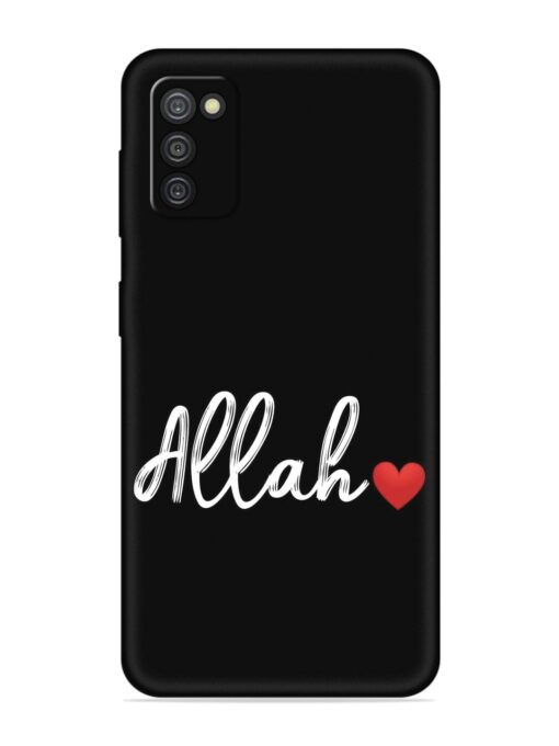 Allah Embossed Soft Silicone Case for Samsung Galaxy A03S Zapvi