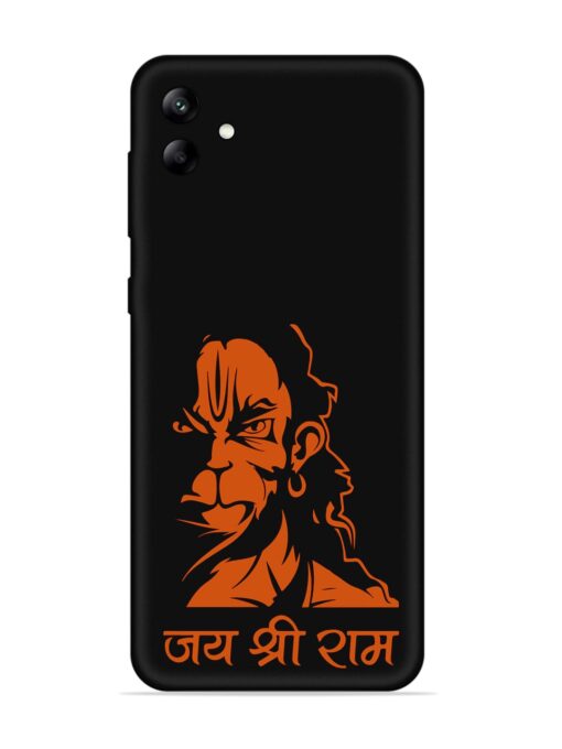 Angry Hanuman Embossed Soft Silicone Case for Samsung Galaxy A04