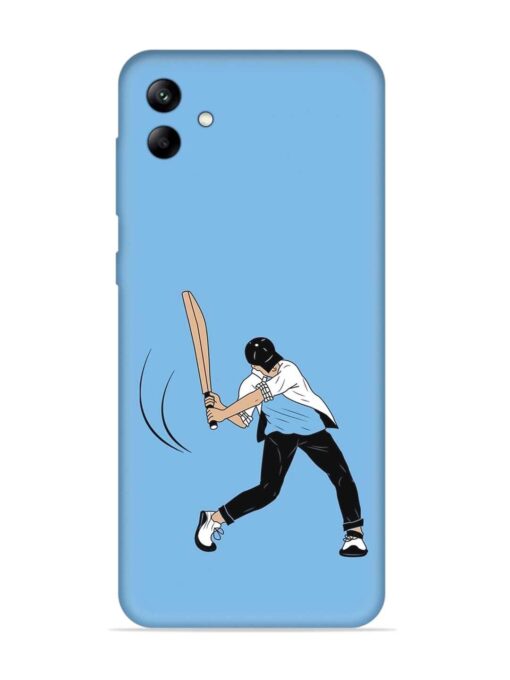 Cricket Gully Boy Embossed Soft Silicone Case for Samsung Galaxy A04 Zapvi