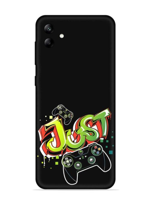 Graffiti Gamepad Illustration Embossed Soft Silicone Case for Samsung Galaxy A04 Zapvi