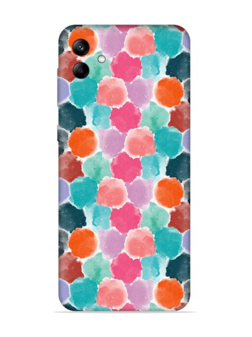 Colorful Seamless Pattern Embossed Soft Silicone Case for Samsung Galaxy A04 Zapvi