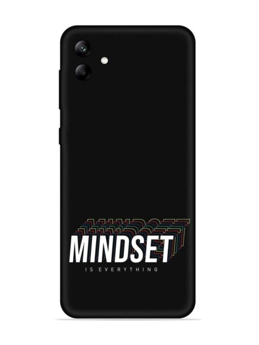 Mindset Everything Slogan Embossed Soft Silicone Case for Samsung Galaxy A04