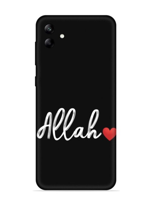 Allah Embossed Soft Silicone Case for Samsung Galaxy A04