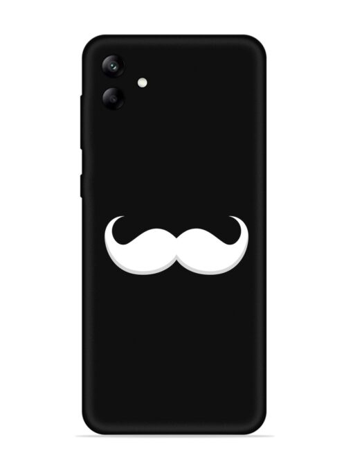 Mustache Vector Embossed Soft Silicone Case for Samsung Galaxy A04