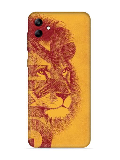 Gold Lion Crown Art Embossed Soft Silicone Case for Samsung Galaxy A04 Zapvi