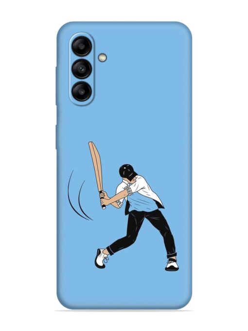 Cricket Gully Boy Embossed Soft Silicone Case for Samsung Galaxy A04S Zapvi