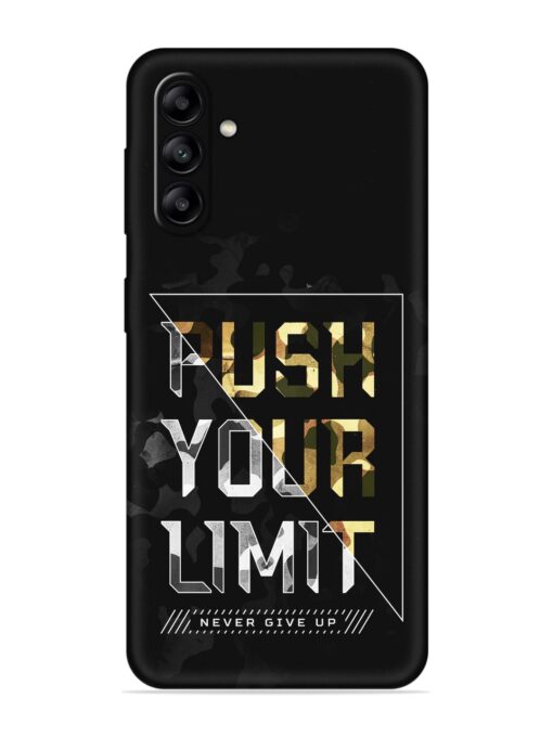 Push Your Limits Embossed Soft Silicone Case for Samsung Galaxy A04S