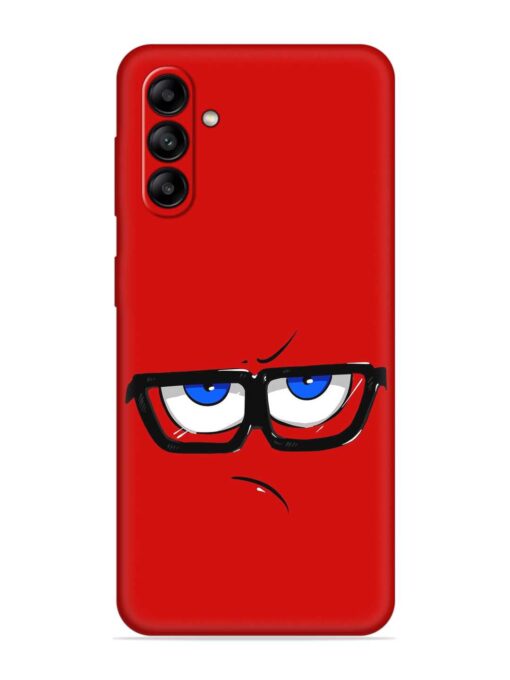 Rad Angry Face Embossed Soft Silicone Case for Samsung Galaxy A04S