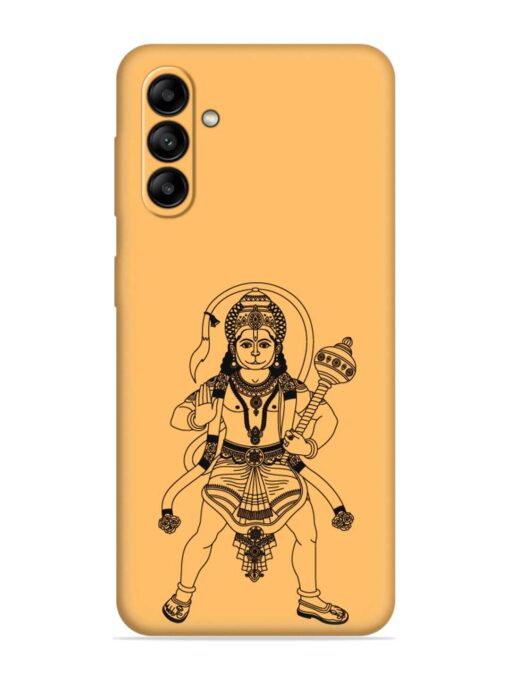 Indian God Hanuman Embossed Soft Silicone Case for Samsung Galaxy A04S