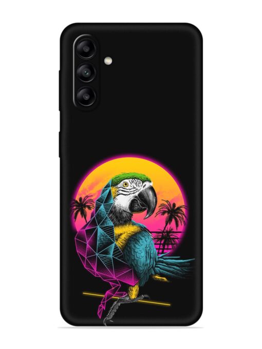 Rad Parrot Embossed Soft Silicone Case for Samsung Galaxy A04S