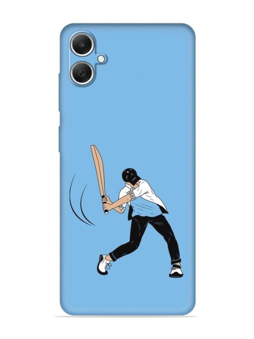 Cricket Gully Boy Embossed Soft Silicone Case for Samsung Galaxy A05 Zapvi