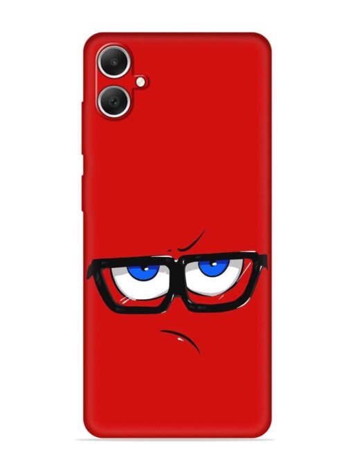 Rad Angry Face Embossed Soft Silicone Case for Samsung Galaxy A05