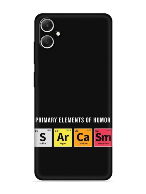 Primary Elements Humor Embossed Soft Silicone Case for Samsung Galaxy A05 Zapvi