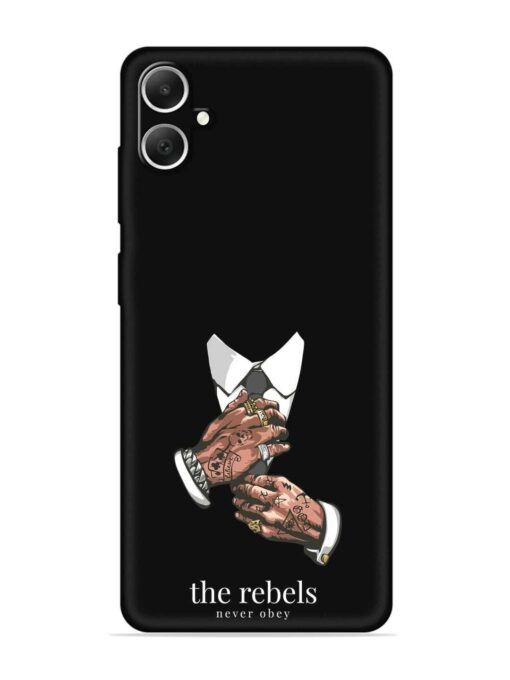 Rebels Slogan Man Embossed Soft Silicone Case for Samsung Galaxy A05