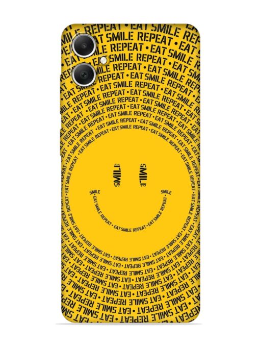 Smiley Embossed Soft Silicone Case for Samsung Galaxy A05