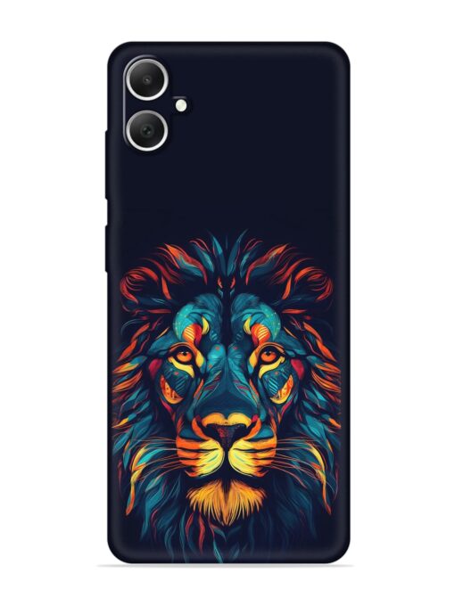 Colorful Lion Embossed Soft Silicone Case for Samsung Galaxy A05 Zapvi