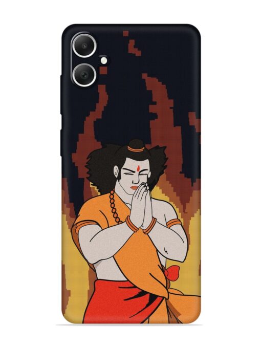 Shree Ram Vector Embossed Soft Silicone Case for Samsung Galaxy A05 Zapvi