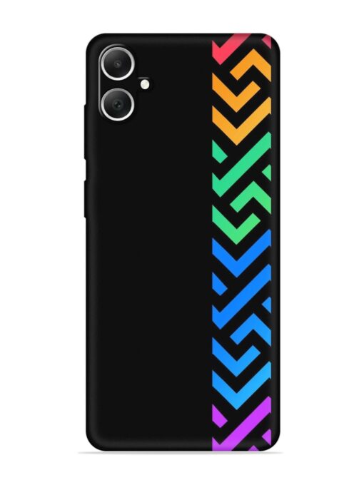 Colorshape Stripes Embossed Soft Silicone Case for Samsung Galaxy A05 Zapvi