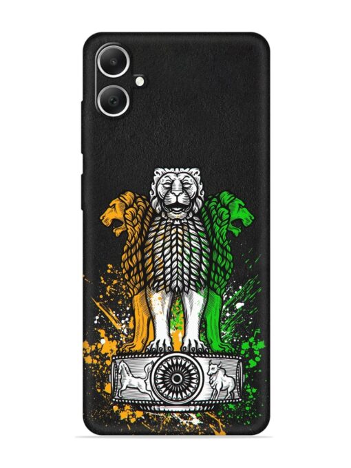 Pillars Of Ashoka Embossed Soft Silicone Case for Samsung Galaxy A05 Zapvi