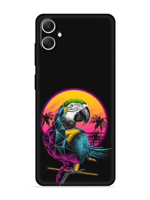 Rad Parrot Embossed Soft Silicone Case for Samsung Galaxy A05 Zapvi