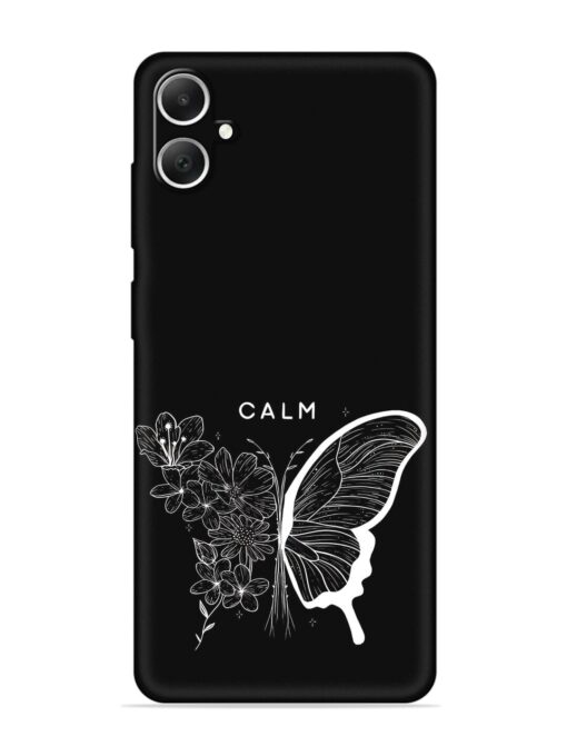 Calm Embossed Soft Silicone Case for Samsung Galaxy A05 Zapvi