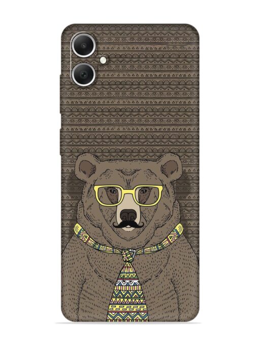 Grizzly Bear Embossed Soft Silicone Case for Samsung Galaxy A05 Zapvi