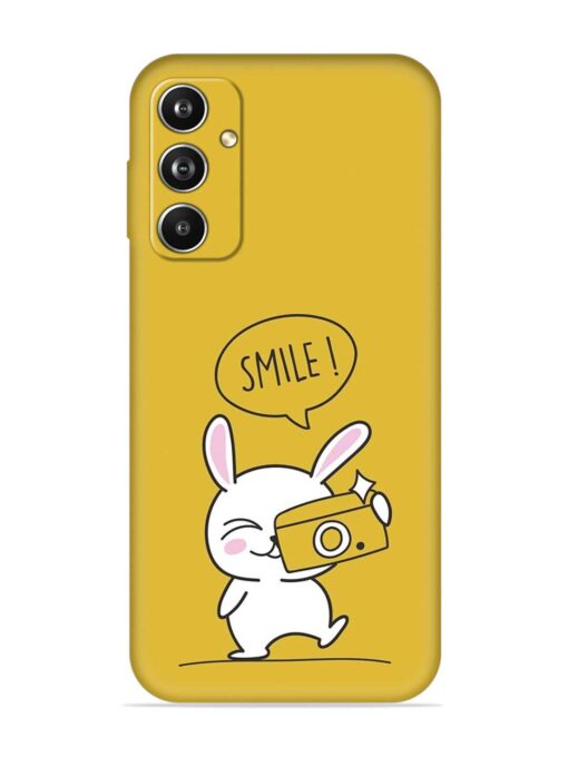 Hey Smile Please Embossed Soft Silicone Case for Samsung Galaxy A05S Zapvi