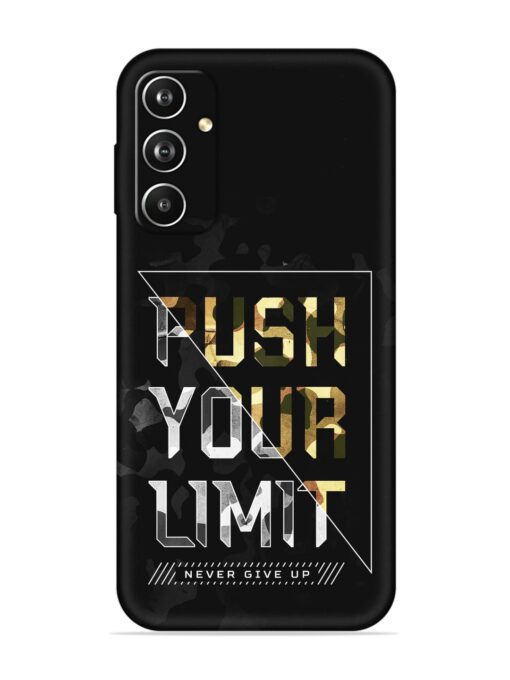 Push Your Limits Embossed Soft Silicone Case for Samsung Galaxy A05S