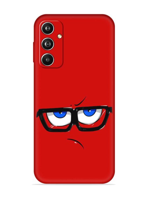 Rad Angry Face Embossed Soft Silicone Case for Samsung Galaxy A05S