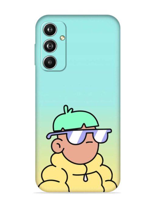 Doodles Cool Character Embossed Soft Silicone Case for Samsung Galaxy A05S Zapvi