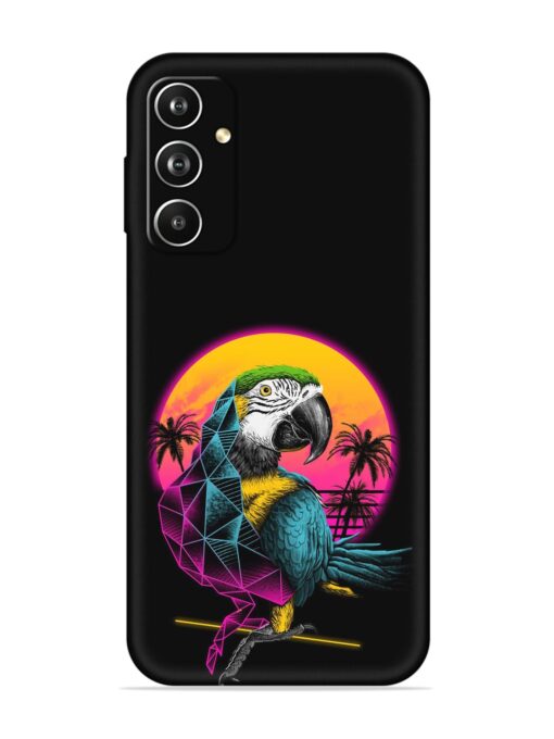 Rad Parrot Embossed Soft Silicone Case for Samsung Galaxy A05S