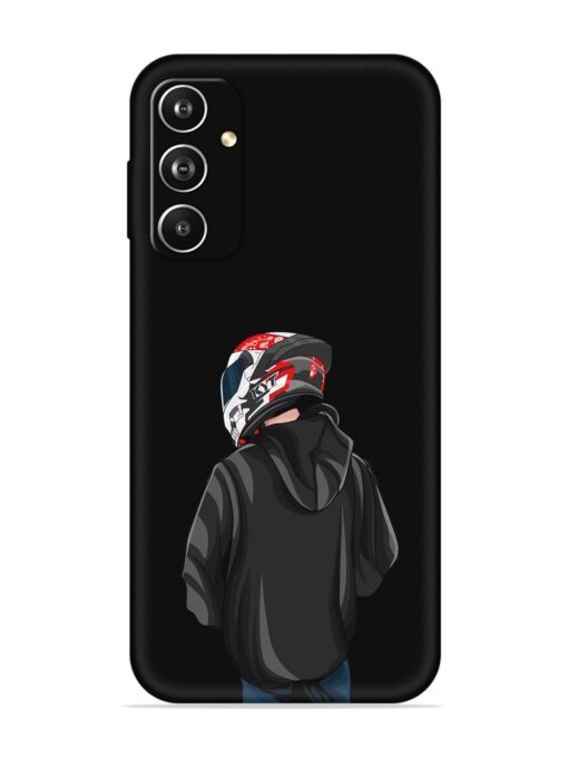 Motorcycle Rider Embossed Soft Silicone Case for Samsung Galaxy A05S Zapvi