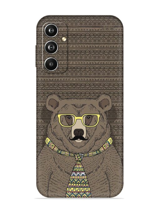 Grizzly Bear Embossed Soft Silicone Case for Samsung Galaxy A05S Zapvi